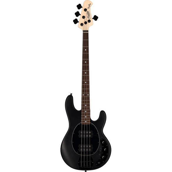 Sterling StingRay RAY4 HH M/R Bajo Eléctrico 4C Stealth Black