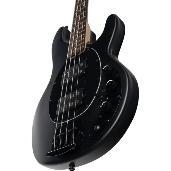 Sterling StingRay RAY4 HH M/R Bajo Eléctrico 4C Stealth Black