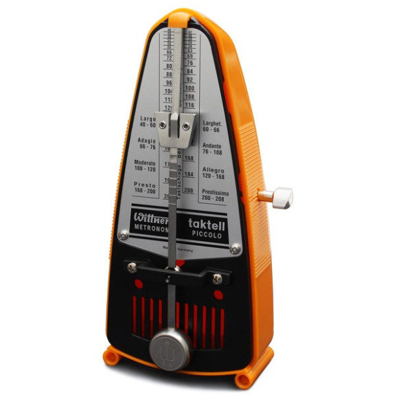 Wittner 830231 Metrónomo Piccolo Naranja
