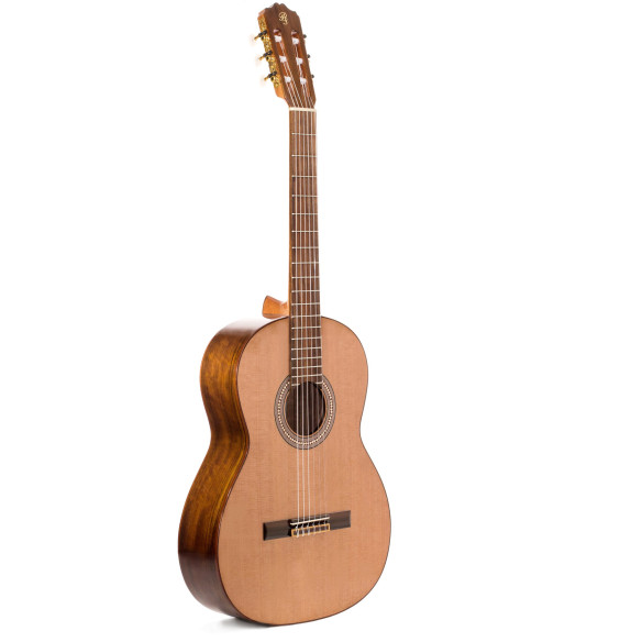 Prudencio Saez 1-S Modelo 8 Guitarra Clásica Española para estudio ,Cuerpo Mongoy,Tapa Cedro,Diapason Mongoy