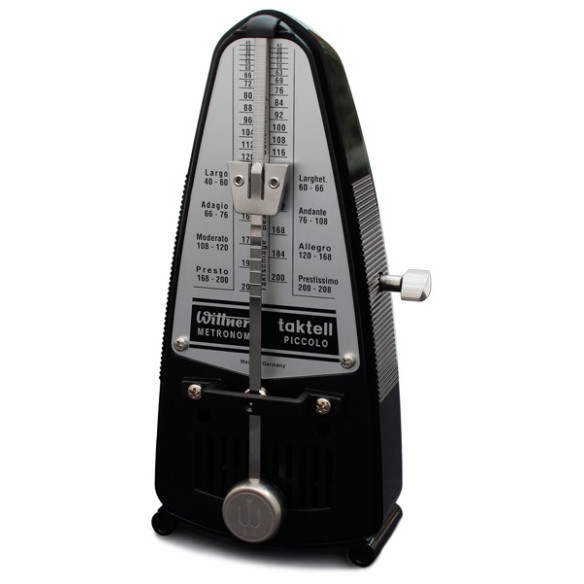 Wittner 836 Metrónomo Piccolo Negro Wittner 836 Metrónomo Piccolo Negro
