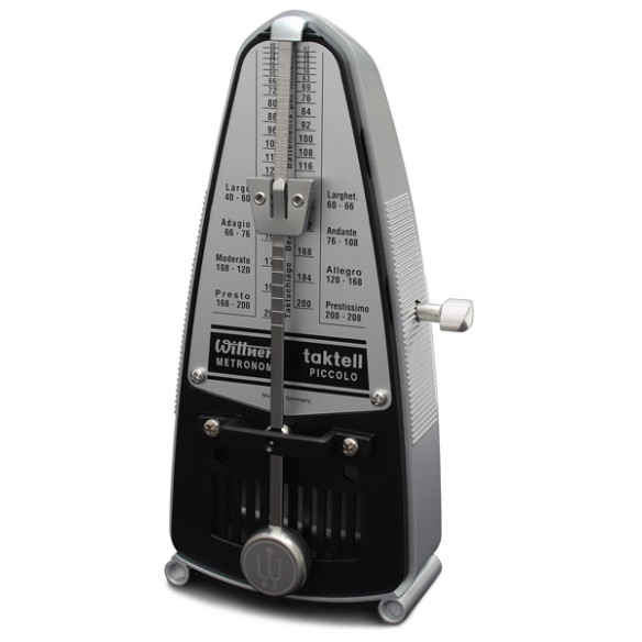 Wittner 838 Metrónomo Piccolo Plateado