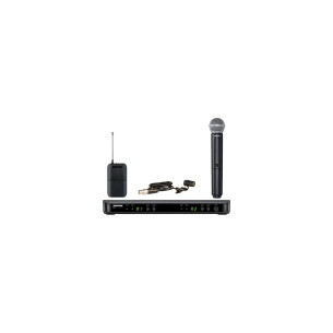 Sistema Inalámbrico dual mano/solapa SHURE BLX1288E/W85. 2