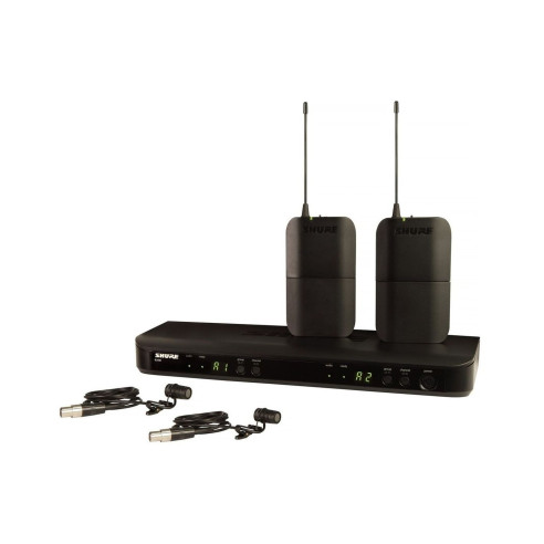 Sistema Inalámbrico dual de solapa SHURE BLX188E/W85