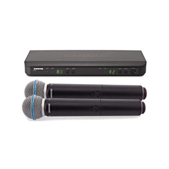 Shure BLX288E/B58 Sistema Inalámbrico Dual de mano