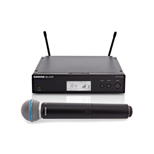 Sistema Micrófono, Inalámbrico de mano SHURE BLX24RE/B58