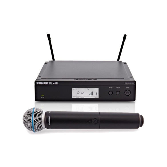 Sistema Micrófono, Inalámbrico de mano SHURE BLX24RE/B58