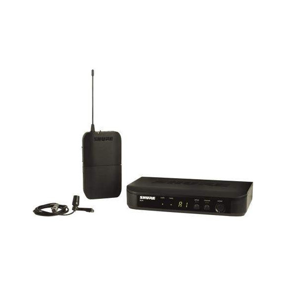 Sistema inalámbrico Shure BLX14E/CVL de solapa PRESENTER