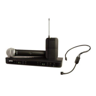 Sistema inalámbrico Shure BLX1288E/P31 dual de mano/diadema COMBO PG 2