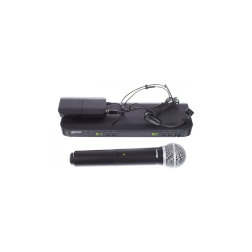 Sistema inalámbrico Shure BLX1288E/P31 dual de mano/diadema COMBO PG