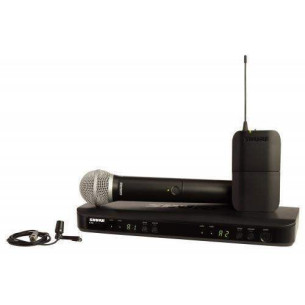 Sistema inalámbrico Shure BLX1288E/CVL dual de mano/solapa COMBO PG . 2