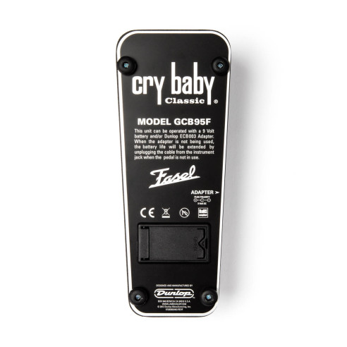 Dunlop GCB95F Pedal Crybaby  Classic Fasel