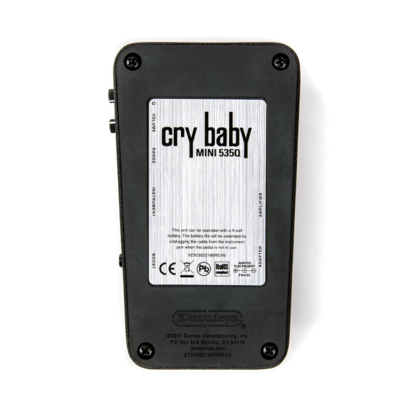 Dunlop CBM535Q Pedal Crybaby Q Mini