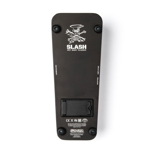 Dunlop SC95 Pedal Crybaby Slash Signature Classic Wah Dunlop SC95 Pedal Crybaby Slash Signature Classic Wah