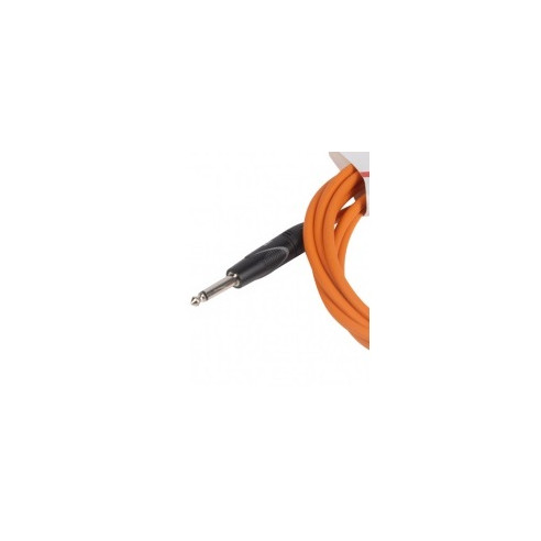 EK PJJ0066OR Cable guitarra Jack-Jacck Rect-Acodado 6m Naranja