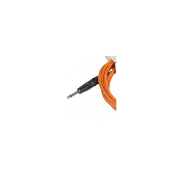 EK PJJ0066OR Cable guitarra Jack-Jacck Rect-Acodado 6m Naranja