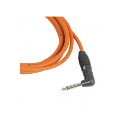 EK PJJ0066OR Cable guitarra Jack-Jacck Rect-Acodado 6m Naranja