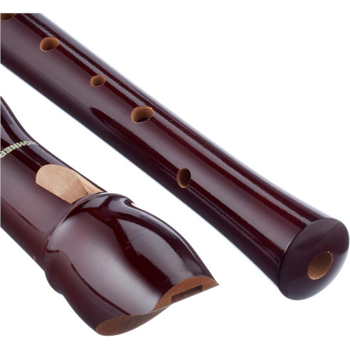 Hohner 9555 Flauta Soprano Madera Dig. Alemana