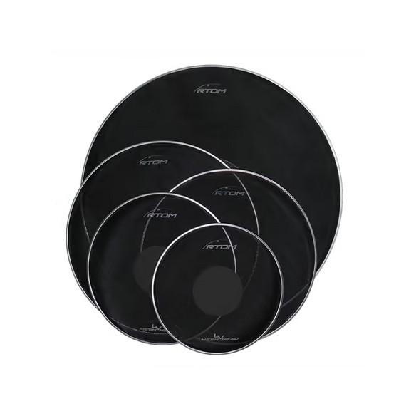 RTOM LV Mesh Head Set de Parches de Malla (10"/12"/14"/16"/22")