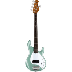 Sterling StingRay RAY35 M/R Bajo Eléctrico 5C Dorado Green