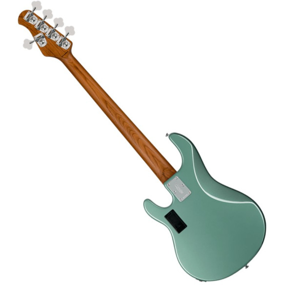 Sterling StingRay RAY35 M/R Bajo Eléctrico 5C Dorado Green