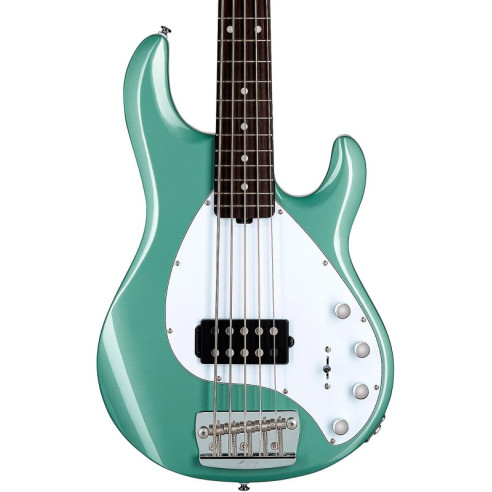 Sterling StingRay RAY35 M/R Bajo Eléctrico 5C Dorado Green