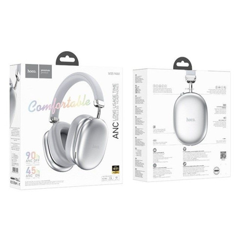Apokin HOCO W35 MAX Auriculares inalámbricos Color Plata