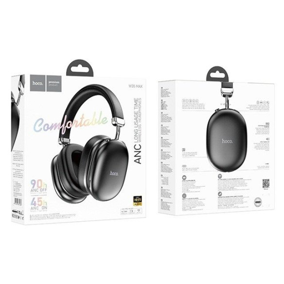 Apokin HOCO W35 Auriculares inalámbricos Color Negro