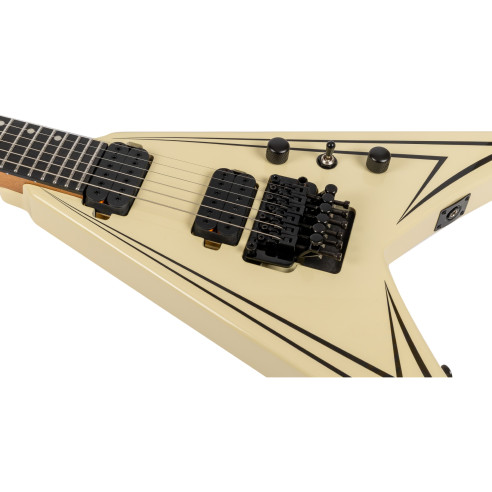 Spira V420-AWH Guitarra Eléctrica Antique White Stripe