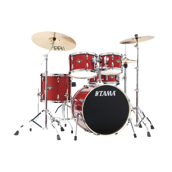 comprar bateria completa TAMA IMPERIALSTAR 5PC DRUM KIT IP50H6W-BRM + MEINL CYMBALS