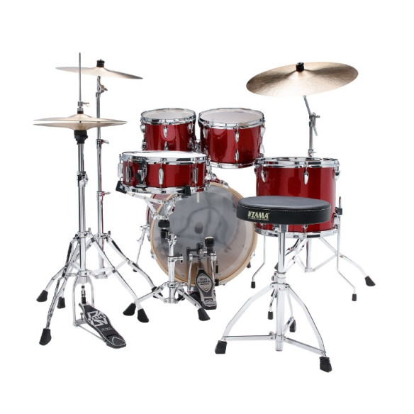 comprar bateria completa TAMA IMPERIALSTAR 5PC DRUM KIT IP50H6W-BRM + MEINL CYMBALS