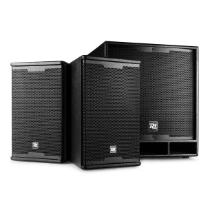 Power Dynamics PD COMBO 1800 Equipo de Sonido 1 Subwoofer de 18"  2 Satélites de 10"
