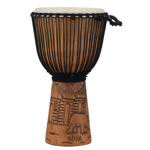 Compra Djembé 12" Rope Tuned Malinké PBJWR12-695 online | MusicSales 2