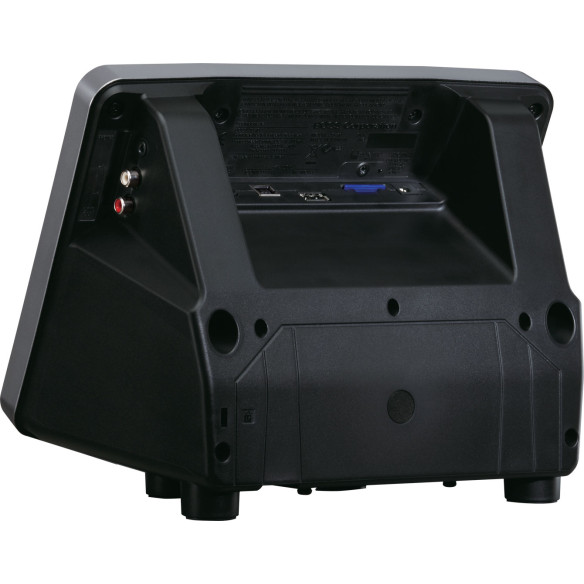 Sistema de sonido 2.1 Boss JS-10 con subwoofer integrado que proporciona un amplio rango de sonido con un potente bajo. Sistema de sonido 2.1 Boss JS-10 con subwoofer integrado que proporciona un amplio rango de sonido con un potente bajo.