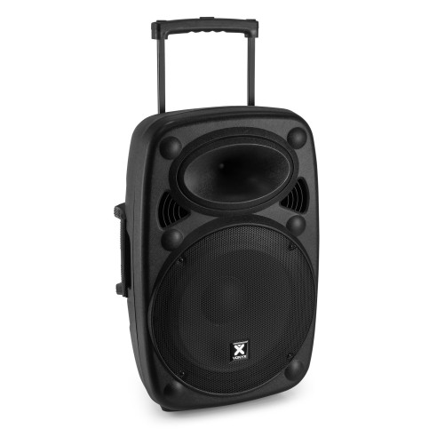 Vonyx VERVE 46 Sistema de Sonido Portátil 15" MP3/SD/BT y 2 micros inalámbricos de Mano