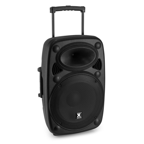 Vonyx VERVE 46 Sistema de Sonido Portátil 15" MP3/SD/BT y 2 micros inalámbricos de Mano
