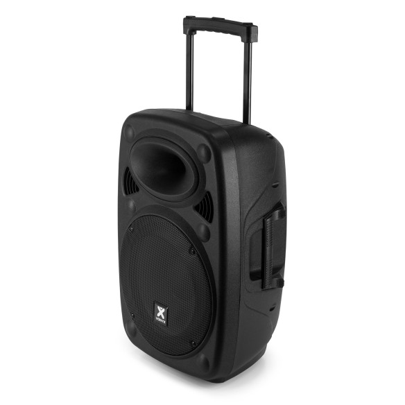 Vonyx VERVE 38 Sistema Sonido Portátil 12" MP3/SD/BT/  2 Micros Inalámbricos de Mano