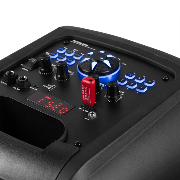 Fenton TRACK 510 Altavoz para fiestas con Juego de Luces