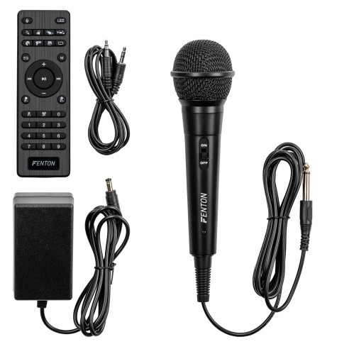 Fenton CORE 160 Party Speaker con Bluetooth y Micrófono 160 Watts Potencia