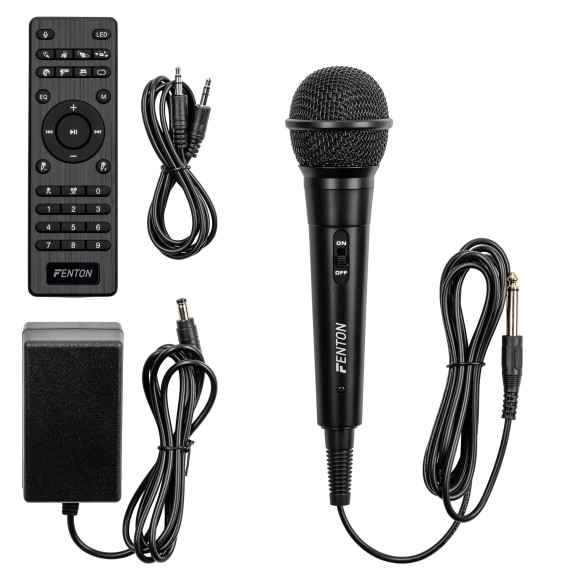 Fenton CORE 160 Party Speaker con Bluetooth y Micrófono 160 Watts Potencia