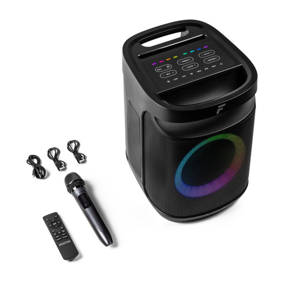 Fenton PULSE 65 Party Speaker con Batería ,Bluetooth y Micro Inalámbrico