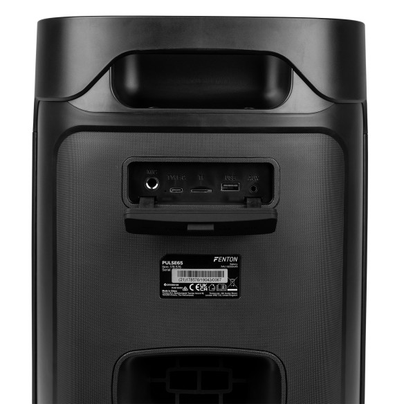 Fenton PULSE 65 Party Speaker con Batería ,Bluetooth y Micro Inalámbrico