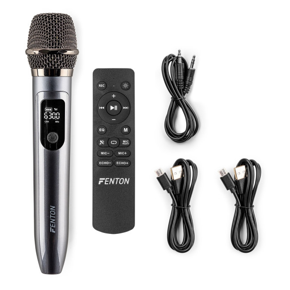 Fenton PULSE 65 Party Speaker con Batería ,Bluetooth y Micro Inalámbrico