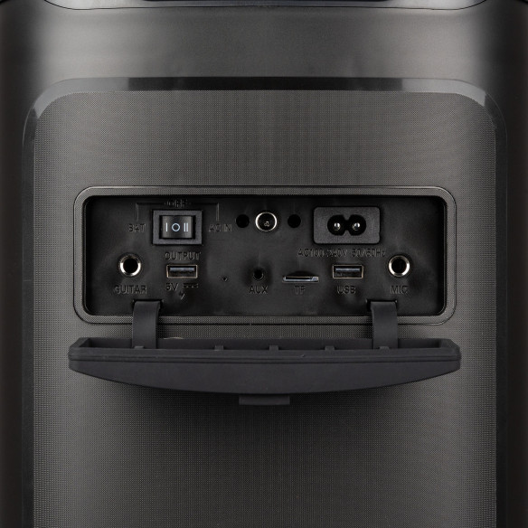 Fenton PULSE 130 Party Speaker con Batería, Bluetooth i Micrófono inalámbrico