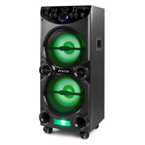 Fentom LIVE2104 Karaoke Station sobre ruedas 2x 10”