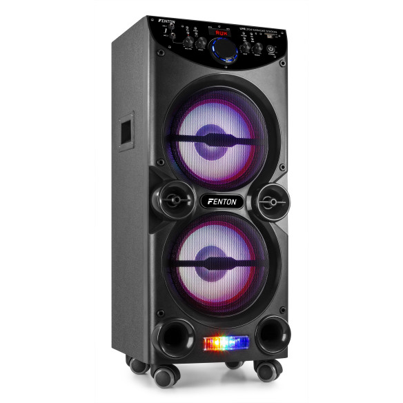 Fentom LIVE2104 Karaoke Station sobre ruedas 2x 10”