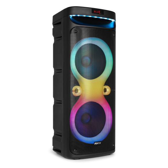 Fenton TRACK 610 Altavoz para fiestas con Bluetooth ,Micrófono y Luces Led