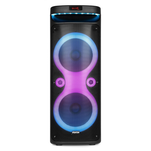 Fenton TRACK 610 Altavoz para fiestas con Bluetooth ,Micrófono y Luces Led