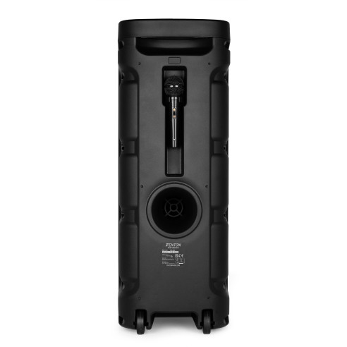 Fenton TRACK 610 Altavoz para fiestas con Bluetooth ,Micrófono y Luces Led