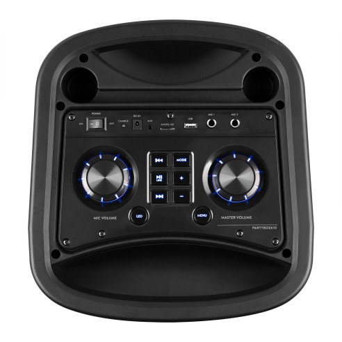 Fenton TRACK 610 Altavoz para fiestas con Bluetooth ,Micrófono y Luces Led